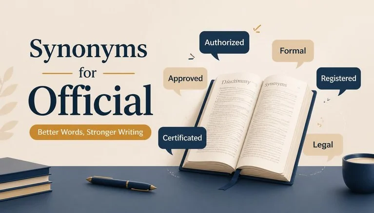 Synonyms For Official