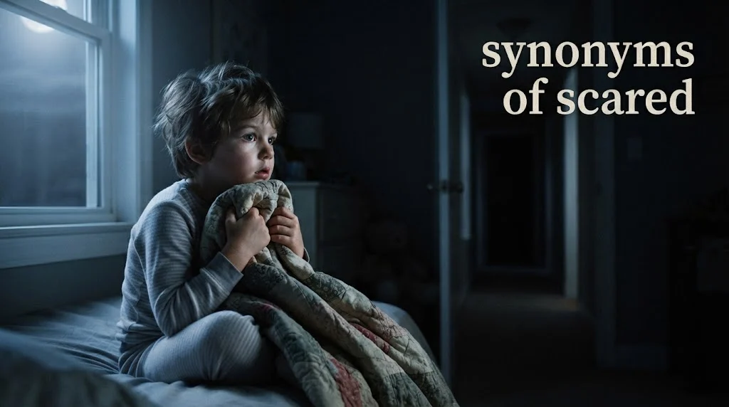 synonyms of scared