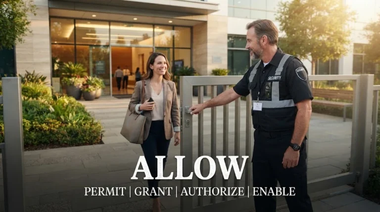 Synonyms Of Allow