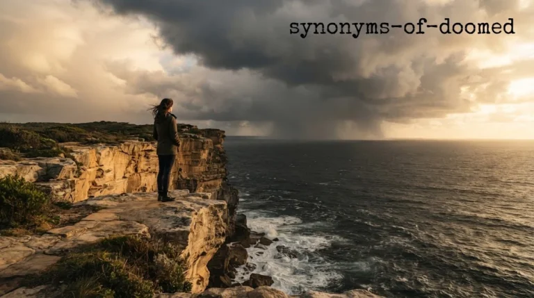 synonyms of doomed