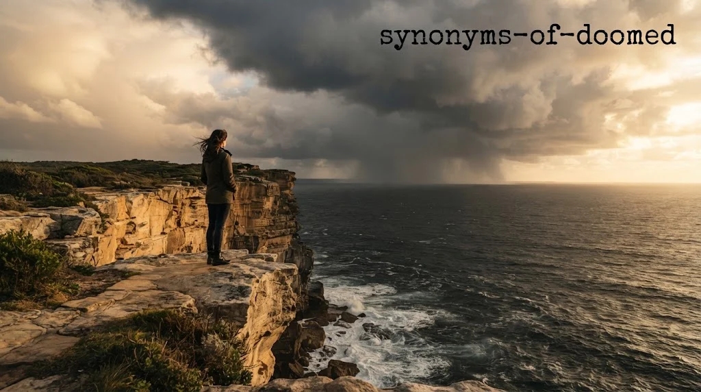 synonyms of doomed