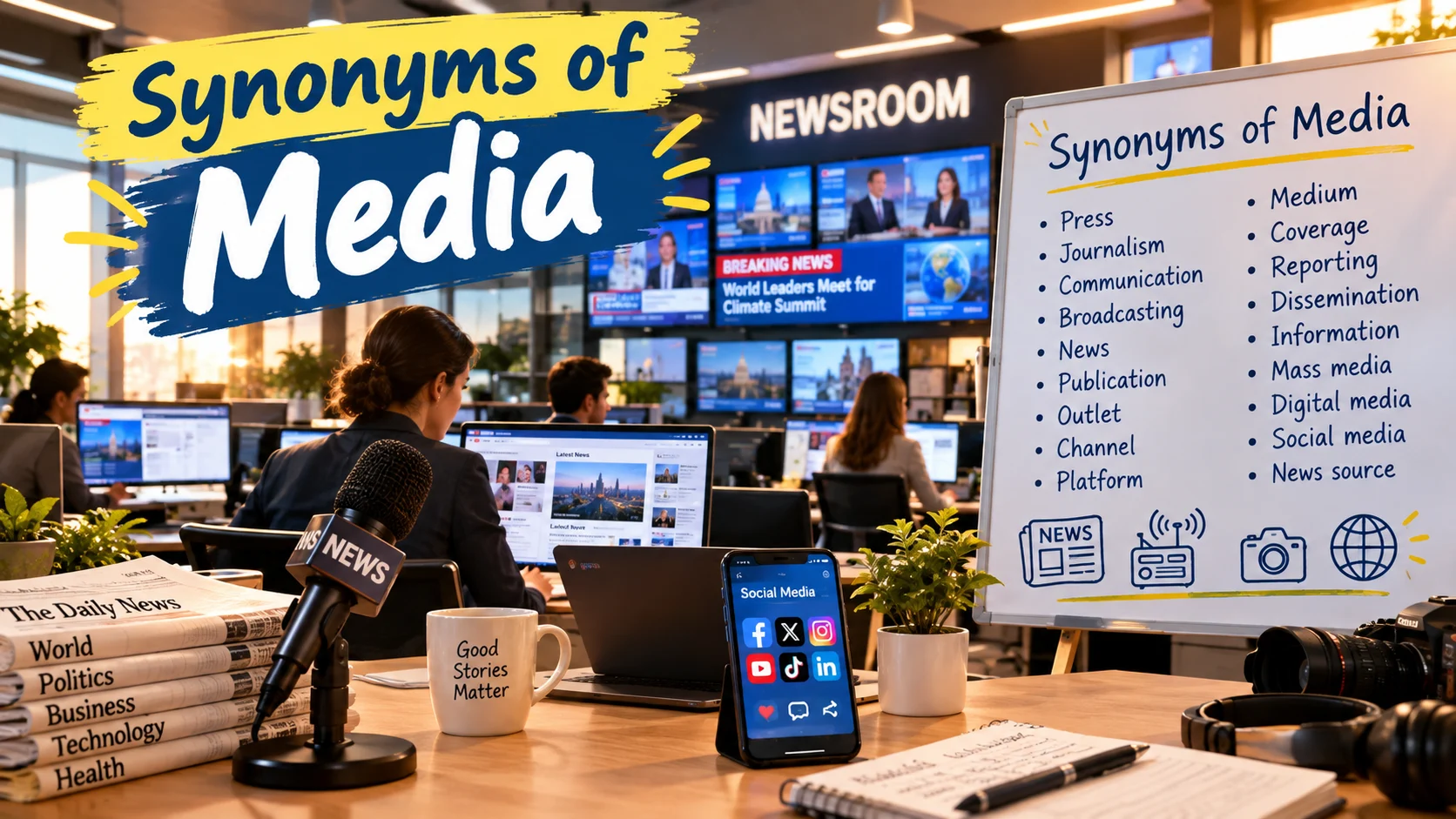 Synonyms Of Media