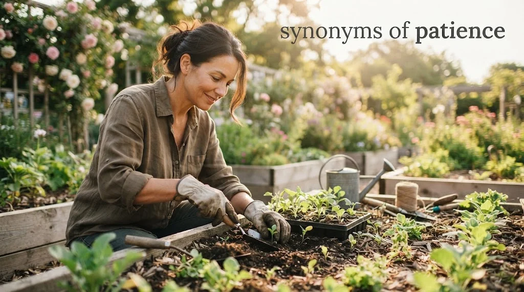 synonyms of patience