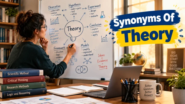 Synonyms Of Theory