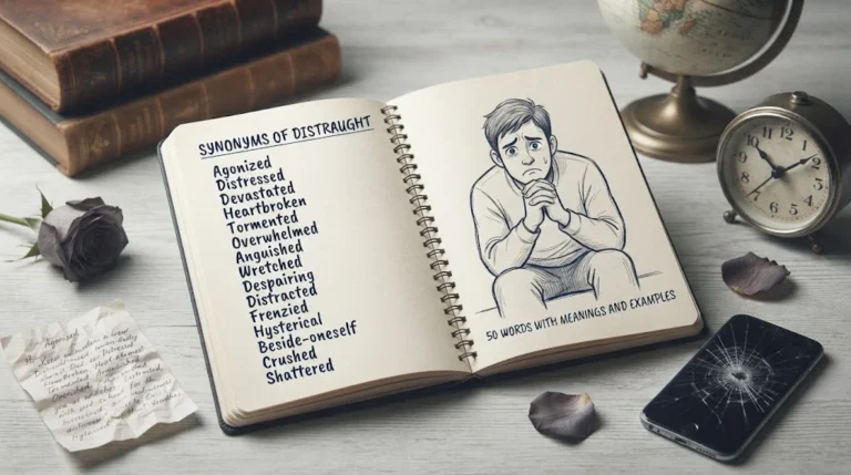 Synonyms Of Distraught