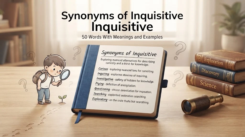 Synonyms Of Inquisitive