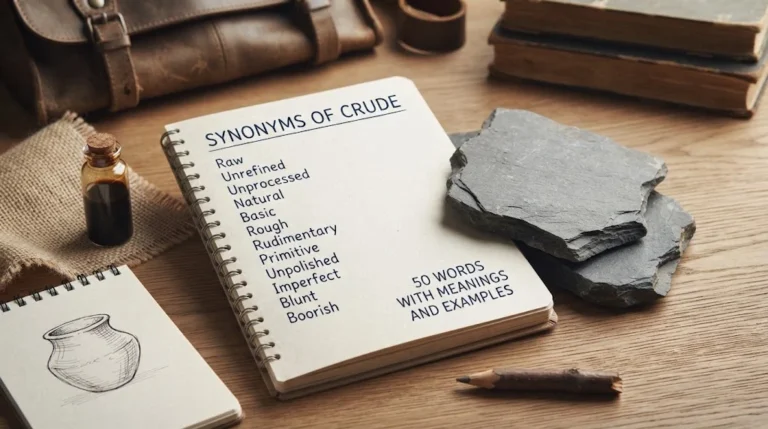 synonyms-of-crude