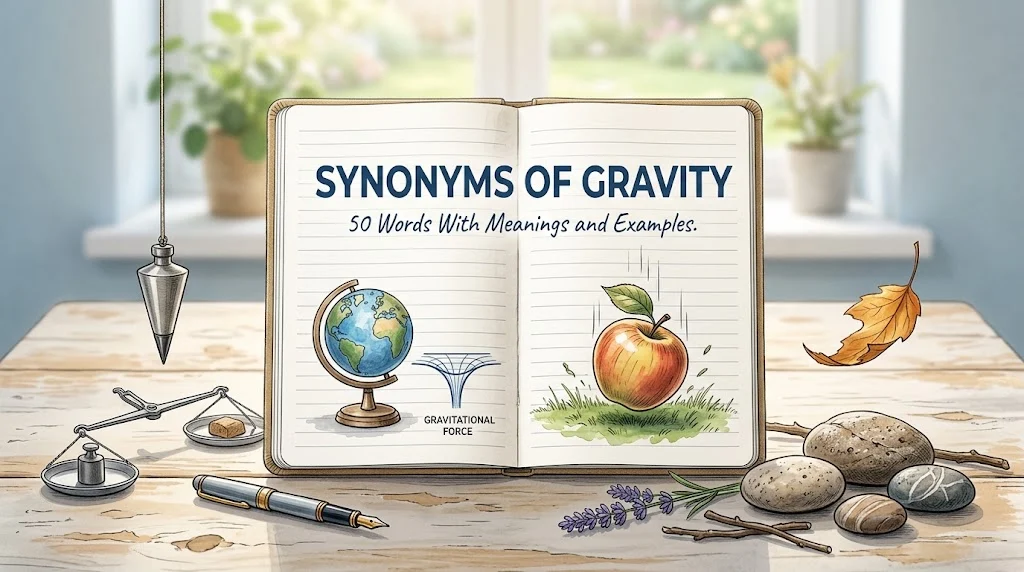 synonyms-of-gravity